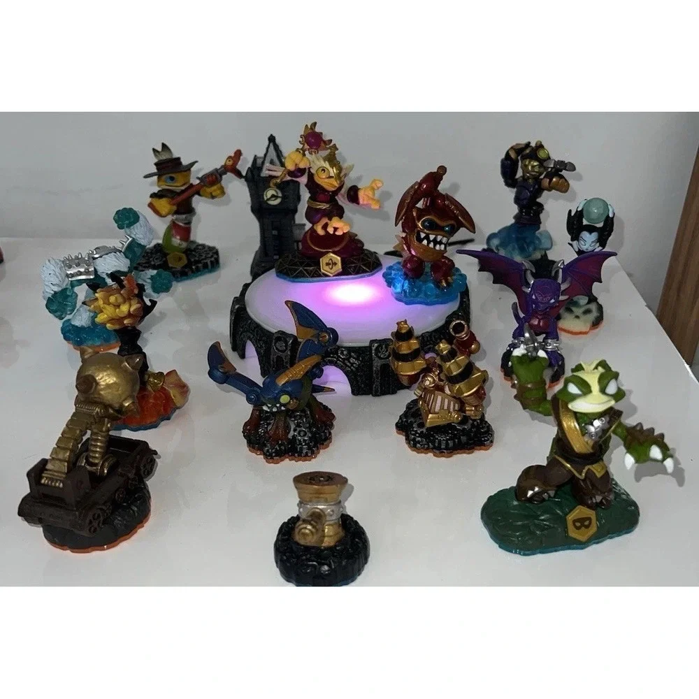 B18)Large Lot Skylanders- 50 Figures And 3 Xbox 360 Portals Activision See Pics